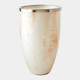 Global Views Smalto Glass Beige Vase