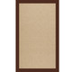 Capel Zoe-Cane Wicker 1990-787 Canvas Bay Brown Rug