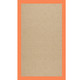 Capel Zoe-Cane Wicker 1990-815 Canvas Tangerine Rug