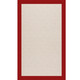 Capel Zoe-White Wicker 1993-527 Canvas Jockey Red Rug