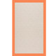 Capel Zoe-White Wicker 1993-815 Canvas Tangerine Rug