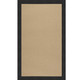 Capel Zoe-Sisal 1995-314 Canvas Black Rug