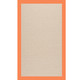 Capel Zoe-Beach Sisal 2009-815 Canvas Tangerine Rug