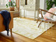 Florence Broadhurst 039906 Waterwave Stripe Citron Rug