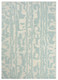 Florence Broadhurst 039908 Waterwave Stripe Pearl Rug