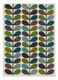 Orla Kiely 059507 Multi Stem Kingfisher Rug
