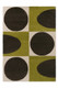 Orla Kiely 157907 Spot Square Walnut Lichen Rug