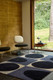 Orla Kiely 157908 Spot Square Blue Navy Rug