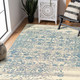 Amer Dazzle DAZ-2 Ivory Blue Rug