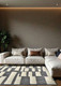 Couristan Lotus 8221 2011 Enlightment Obsidian Rug