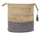LR Home Baskets 16043 Tan Frost Gray Basket