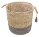 LR Home Baskets 16043 Tan Frost Gray Basket