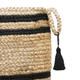 LR Home Baskets 16065 Tan Black Basket