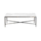 LR Home Marion 03529 Bronze White Coffee Table