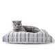 LR Home Poly 20102 Dark Gray Light Gray Beige White Pet Bed