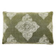 LR Home Poly 20110 Calla Green Ivory Pet Bed