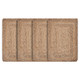 LR Home Classic Jute 04193 Brown Table Top