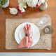 LR Home Classic Jute 04193 Brown Table Top