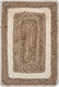 LR Home Classic Jute 04194 Sandstone Ivory Table Top