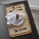 LR Home Blossom 04602 White Yellow Table Top