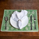 LR Home Jubilee 04712 Green Cream Table Top