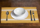 LR Home Harbor 05222 Yellow Off-White Table Top