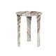LR Home Arcadia 46335 Ivory Beige Side Table