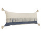 LR Home Carnival 07660 Denim Blue Off-White Throw Pillow