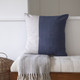 LR Home Stacy Garcia 08642 Indigo Throw Pillow