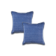 LR Home Vital 07836 Twilight Blue Throw Pillow