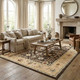 LR Home Caitlin 83076 Brown Beige Rug