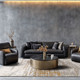 Louis De Poortere Mad Men Griff 8419 Columbus Gold Rug