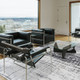 Louis De Poortere Mad Men Griff 8926 Metro Black&White Rug
