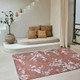 Louis De Poortere Sakura 9371 Copper Pink Rug