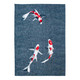 Louis De Poortere Pop Koi 9390 Japanese Pond Rug