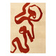 Louis De Poortere Craft Ribbon 9847 Imperial Red Rug