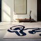 Louis De Poortere Craft Ribbon 9849 Sea Ink Rug