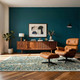 Louis De Poortere Gallery Cubik 8331 Midnight Rug