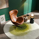 Louis De Poortere Meditation Drop 8335 Green Pepper Rug