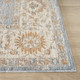 LR Home Viola 83130 Blue Ivory Rug
