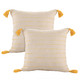 LR Home Torrent 08727 Golden Yellow Ivory Pillow