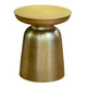 LR Home Zeus 02885 Gold Side Table