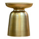 LR Home Zeus 02885 Gold Side Table
