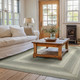 Grey Cloud Jute Braided Rug by Homespice