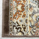 Dynamic Ancient Garden 57008 3235 Brown Blue Custom Runner - 26" Wide