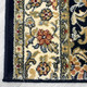 Dynamic Ancient Garden 57078 3434 Blue Ivory Custom Runner - 26" Wide