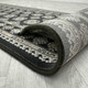 Dynamic Ancient Garden 57102 3636 Charcoal Silver Custom Runner - 26" Wide