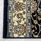 Dynamic Ancient Garden 57120 3464 Navy Custom Runner - 26" Wide