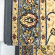 Dynamic Ancient Garden 57120 6454 Beige Light Blue Custom Runner - 26" Wide