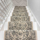 Dynamic Ancient Garden 57136 9696 Silver Grey Custom Runner - 26" Wide